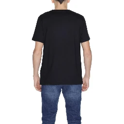 تيشيرت قطني أسود