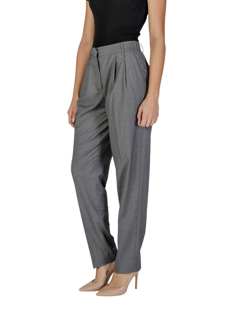 Gray Polyester Casual Pants alternative