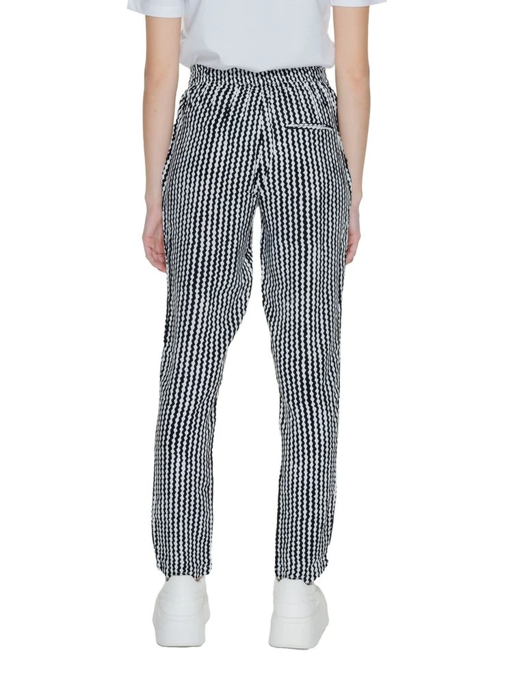 Black Viscose Casual Pants alternative