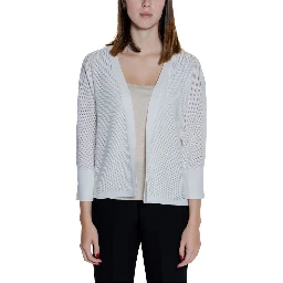 White Viscose Cardigan