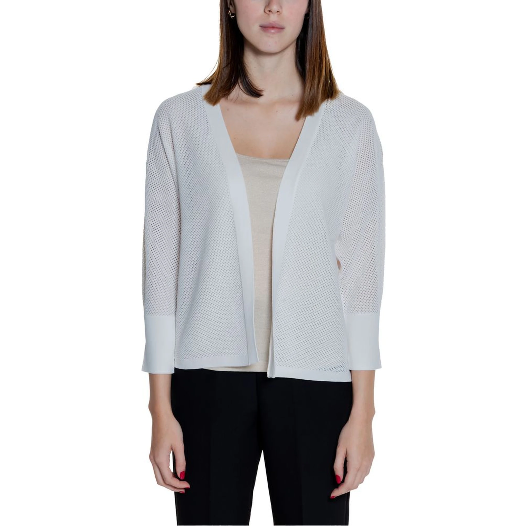 White Viscose Cardigan