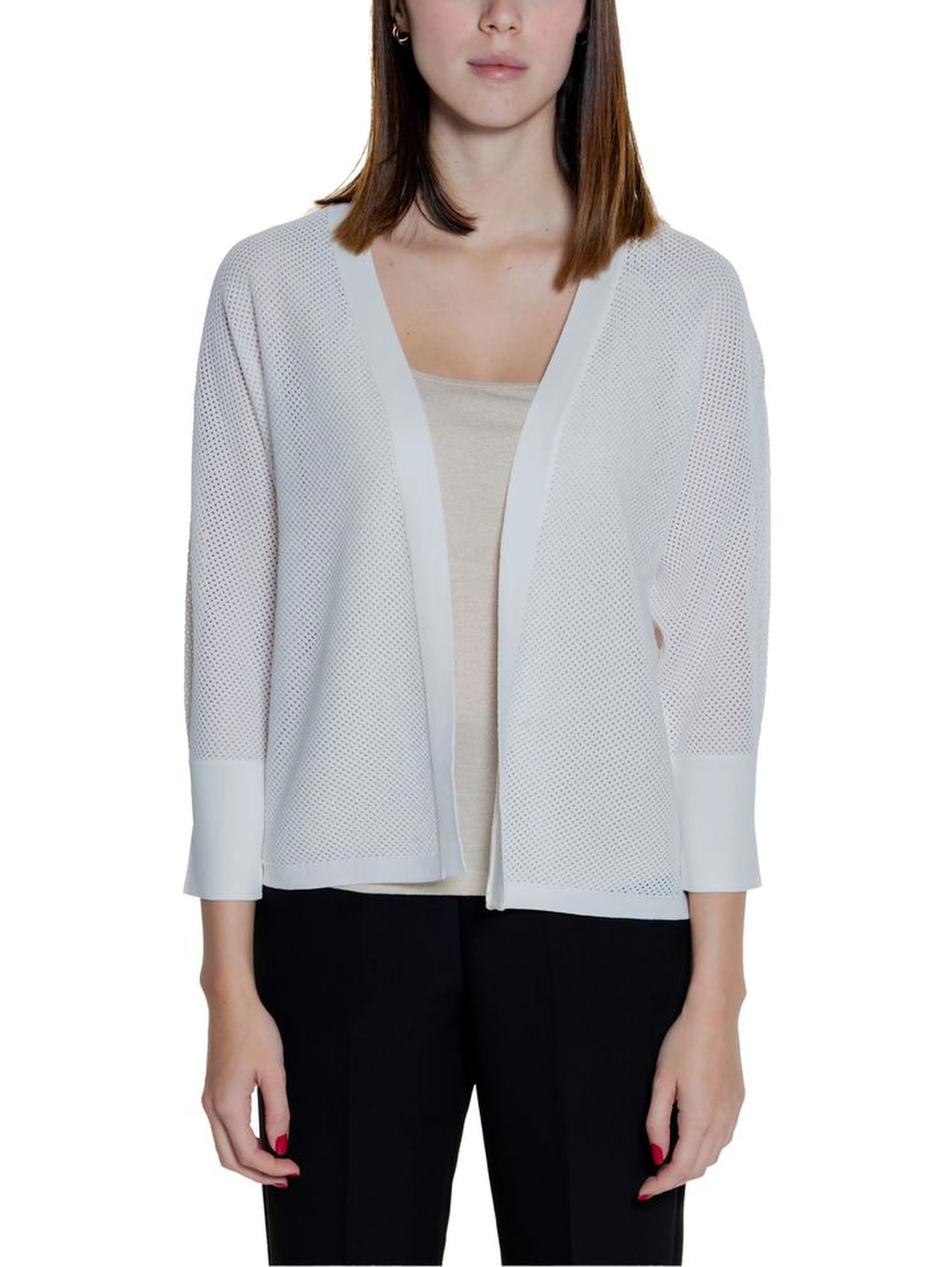 White Viscose Cardigan
