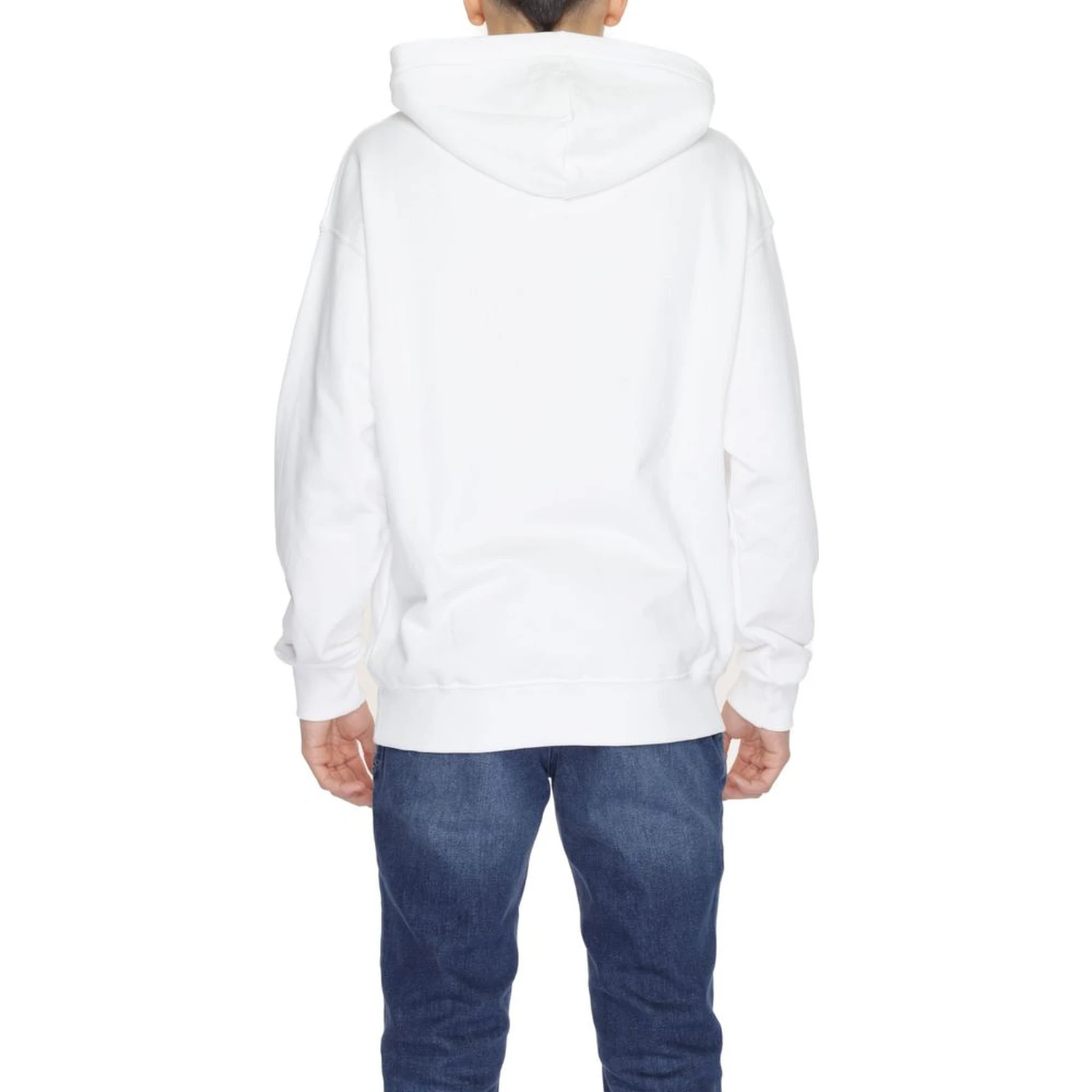 White Cotton Hoodie