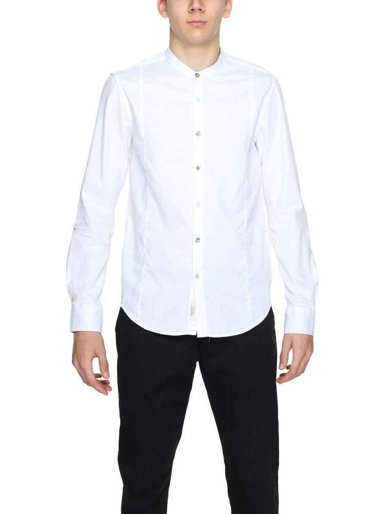 White Cotton Dress Shirt