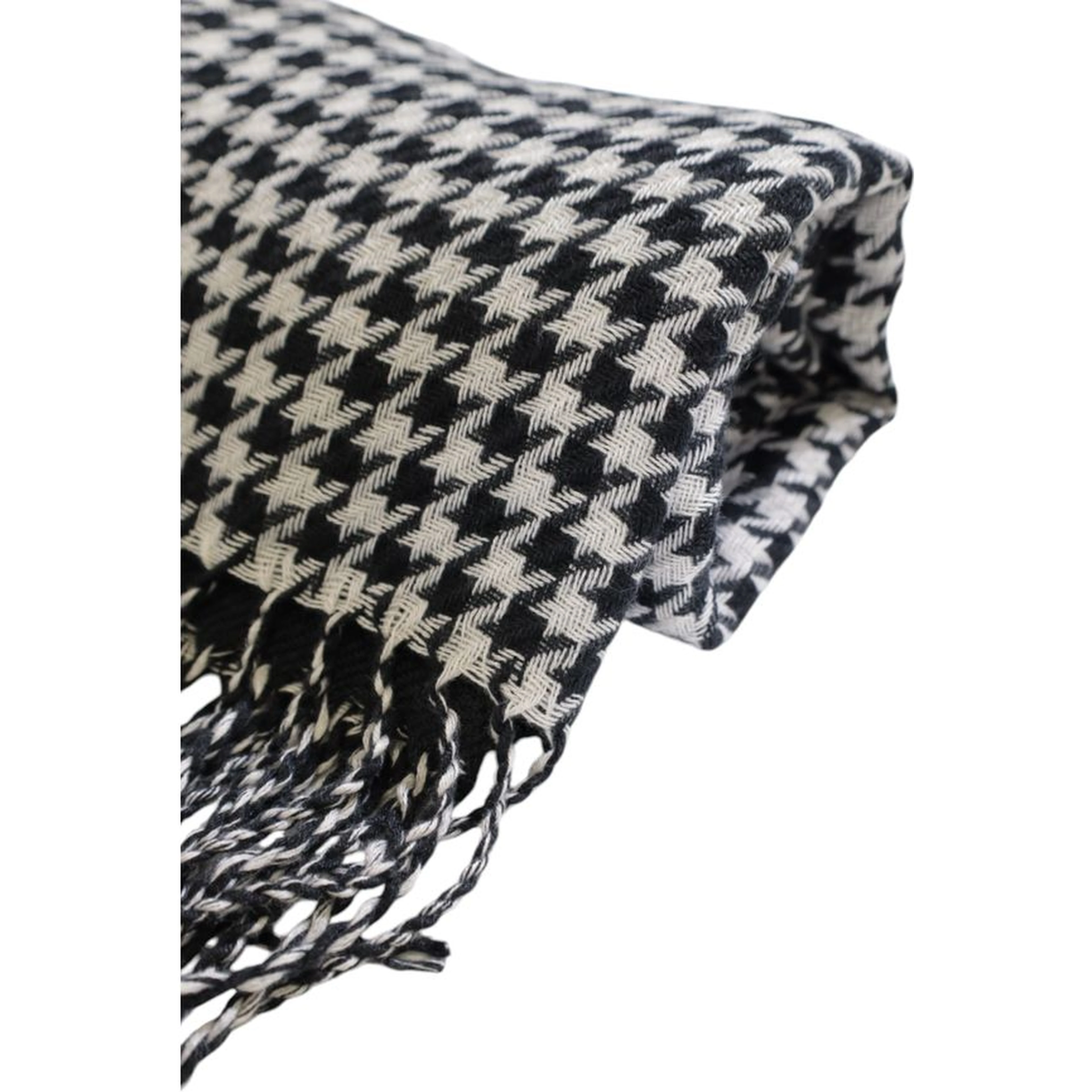 White Marabou Scarf