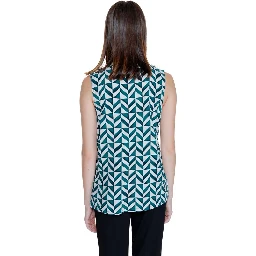 Green Viscose Tank Tops