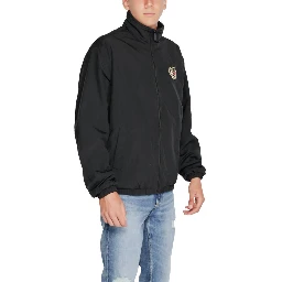 Black Recycled Polyester Shell Jacket