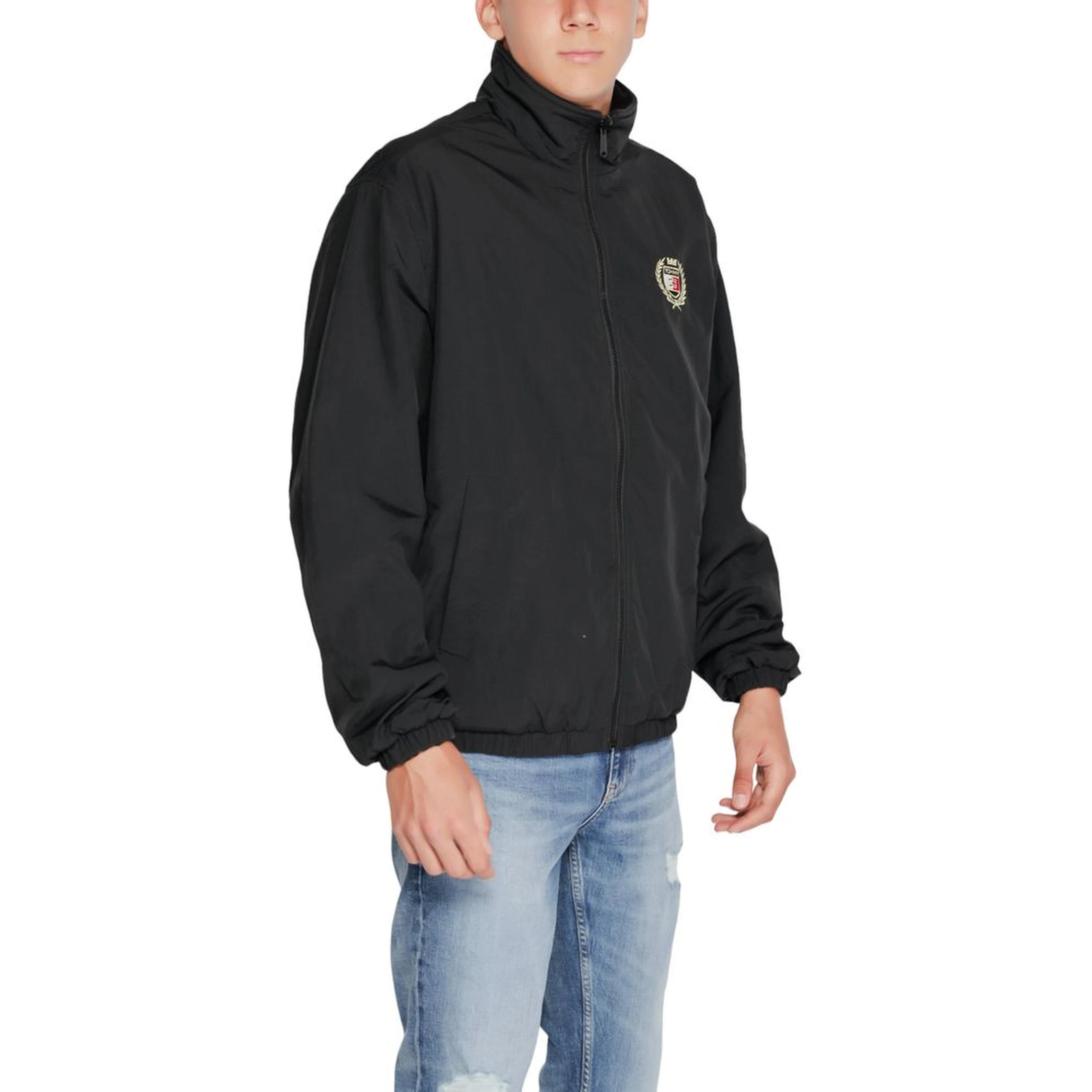 Black Recycled Polyester Shell Jacket