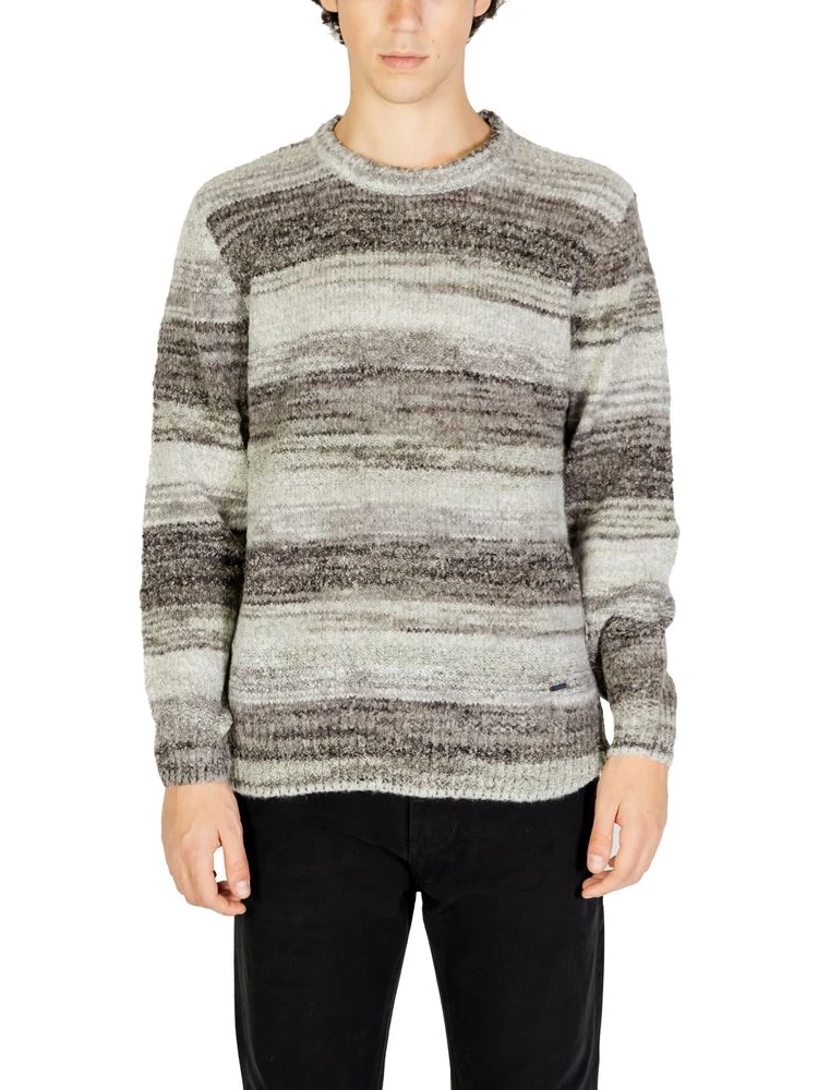 Gray Polyacrylic Sweatshirt