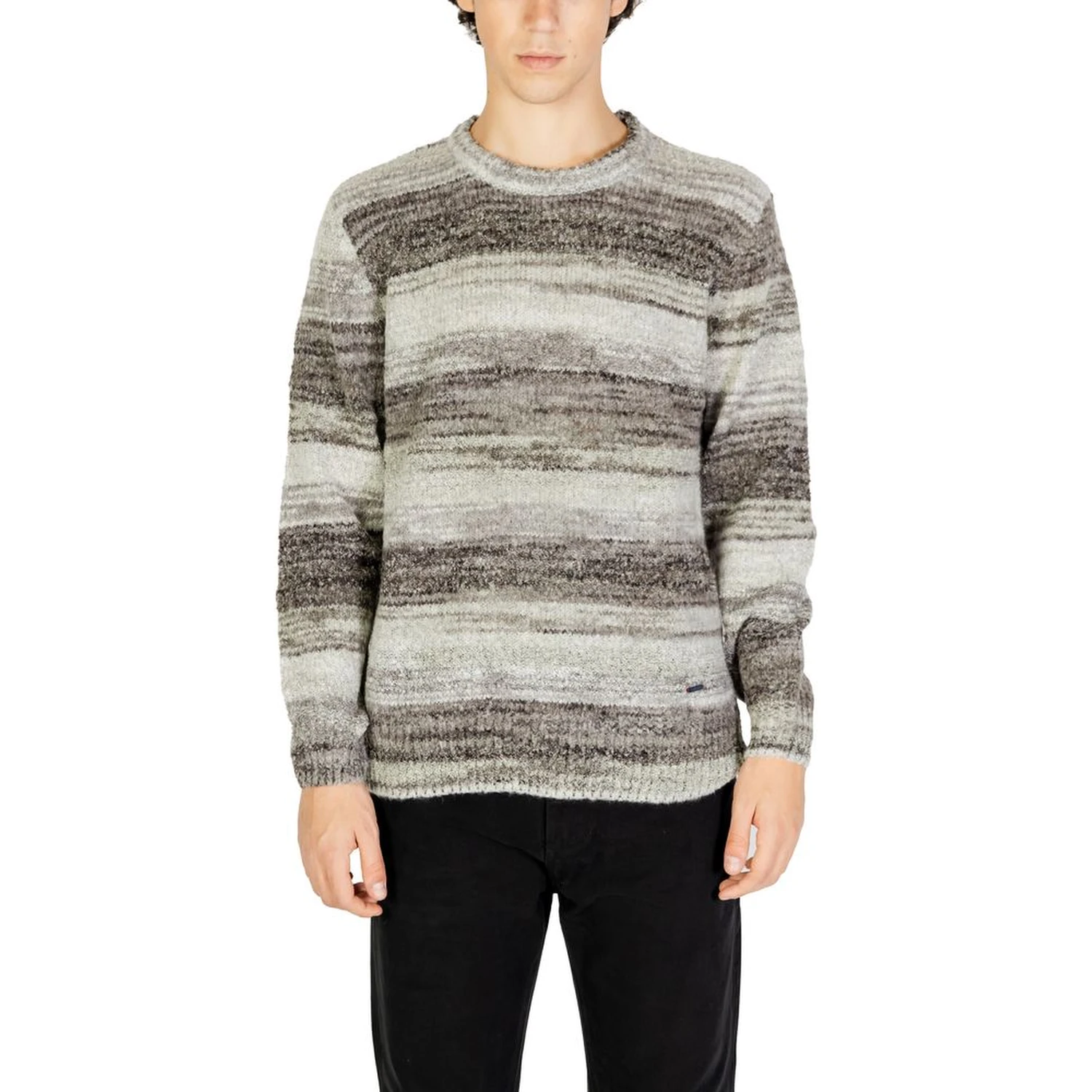 Gray Polyacrylic Sweatshirt