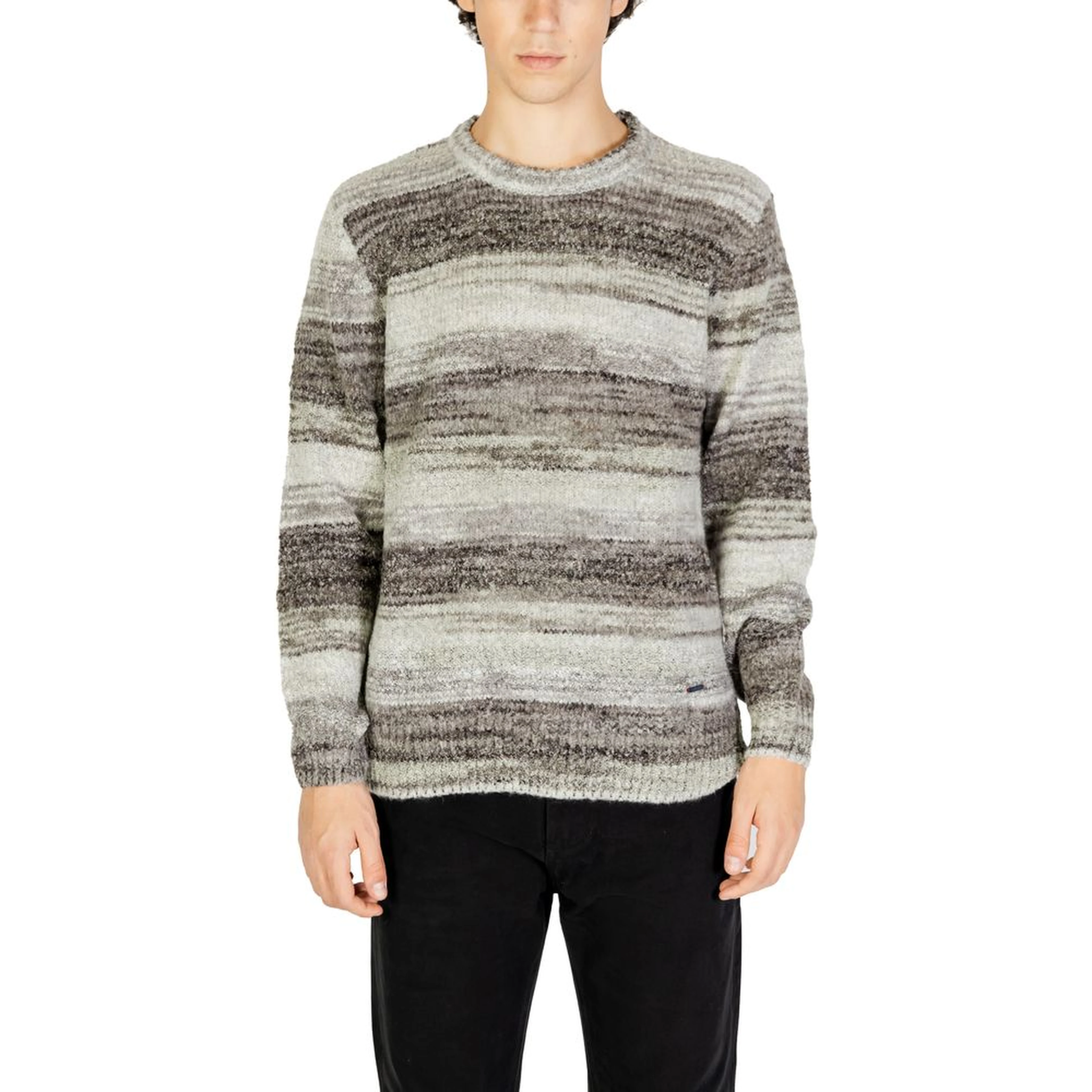 Gray Polyacrylic Sweatshirt