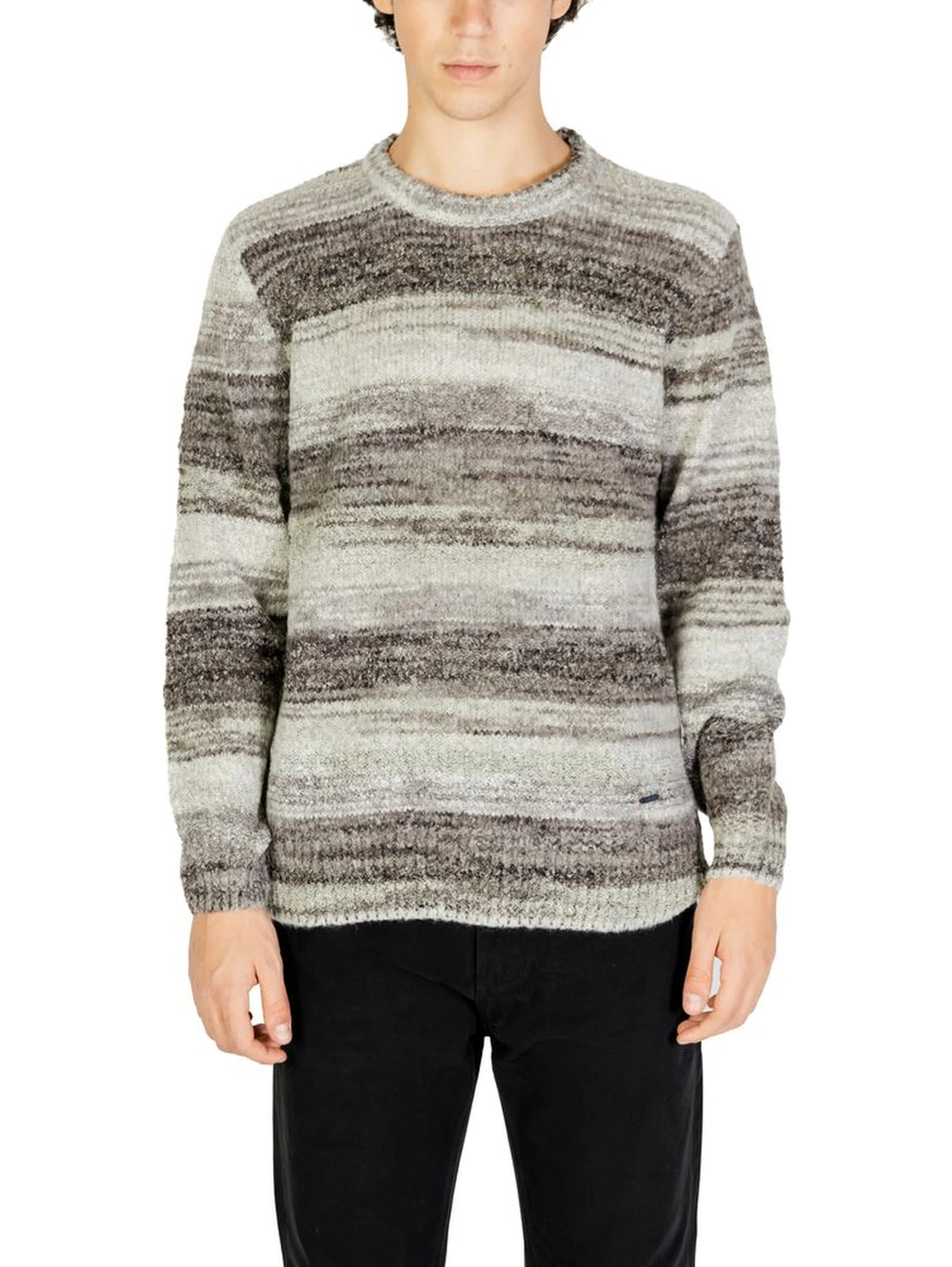 Gray Polyacrylic Sweatshirt