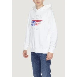 White Cotton Hoodie