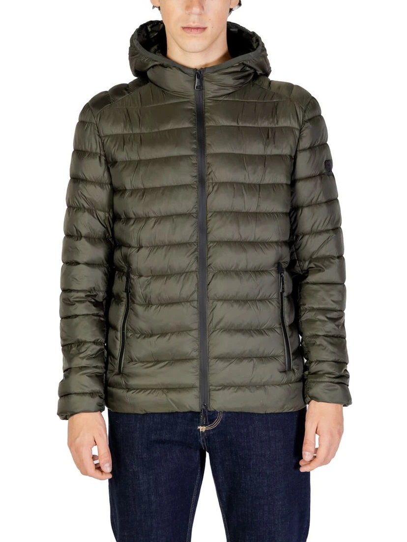 Green Polyamide Coat