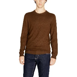 Brown Viscose Sweatshirt