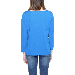 Blue Modal Long Sleeve T-Shirt