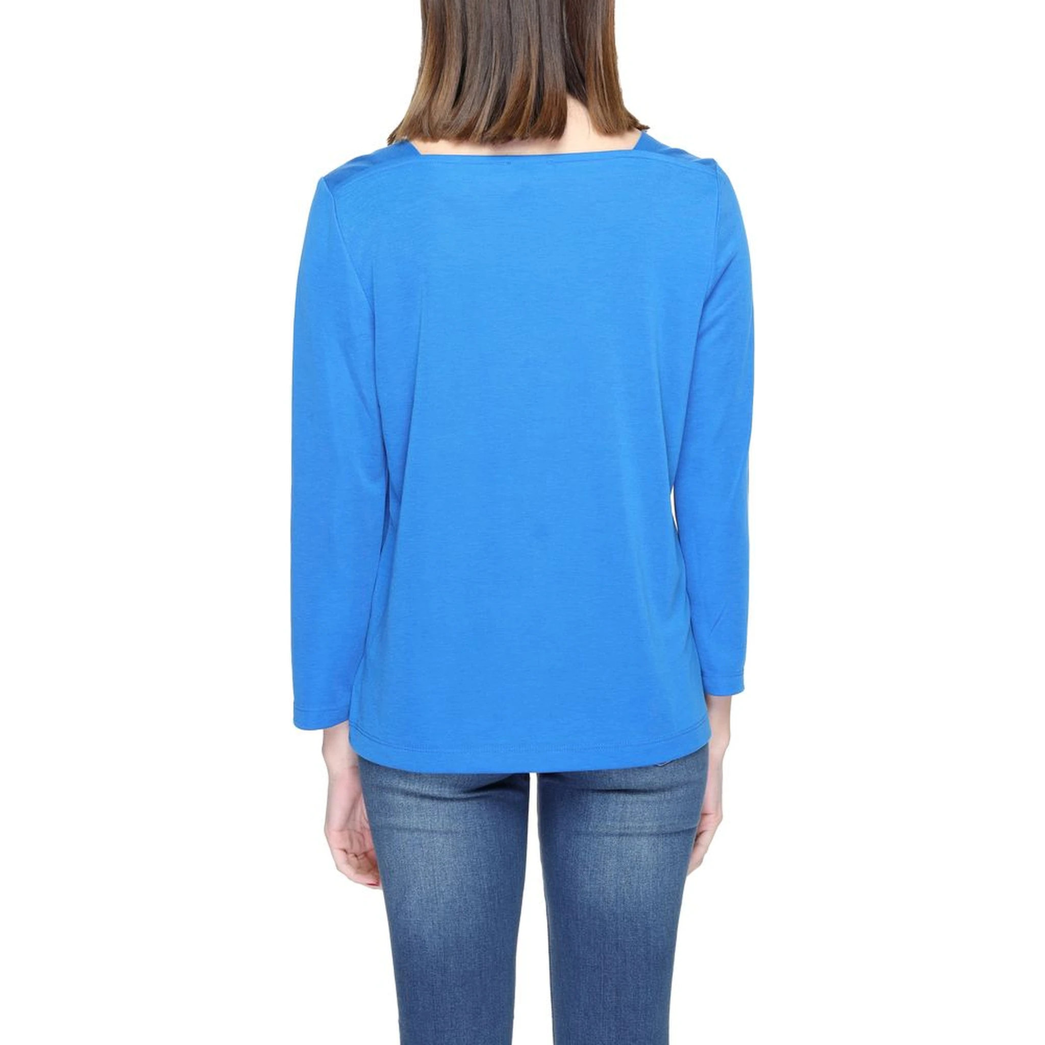Blue Modal Long Sleeve T-Shirt