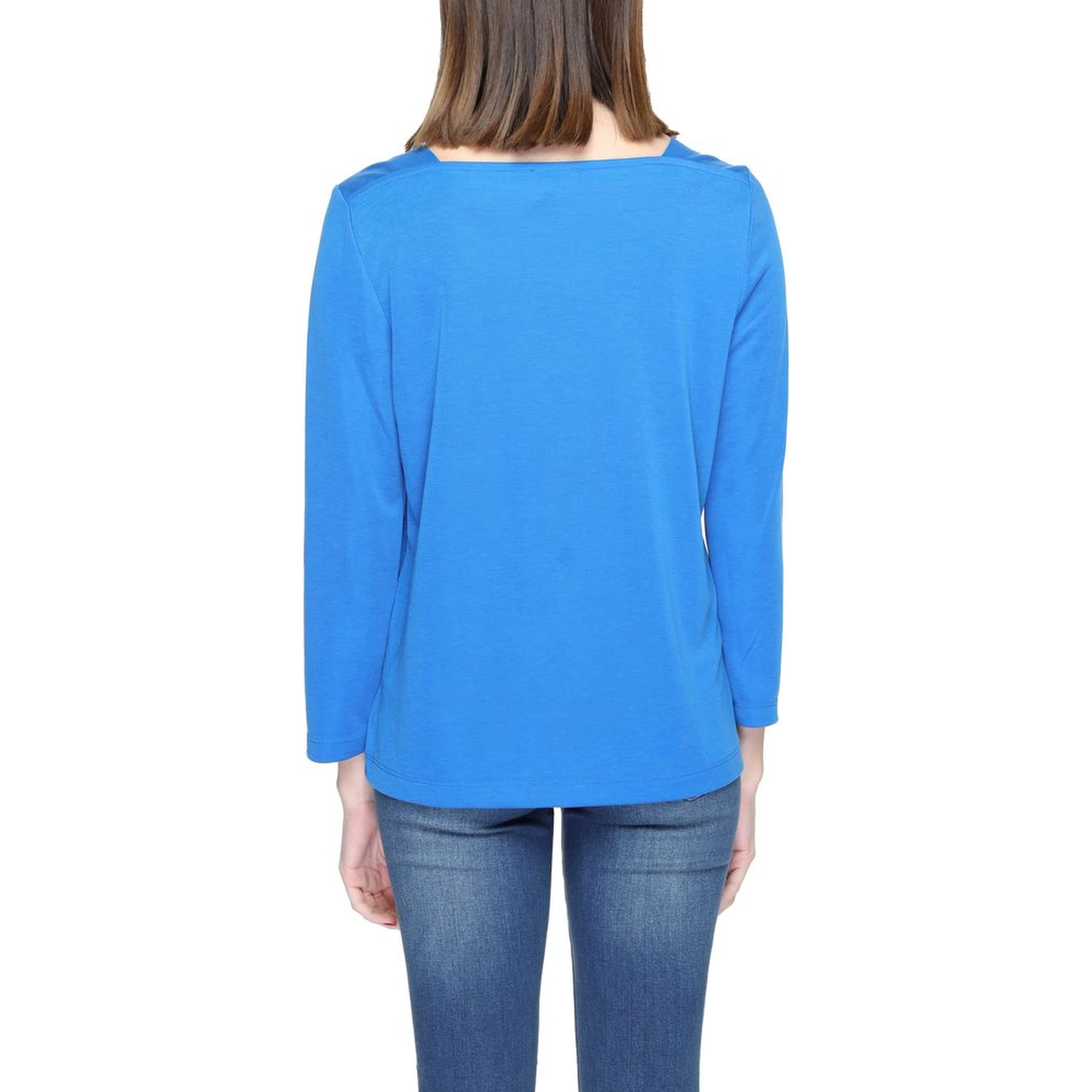 Blue Modal Long Sleeve T-Shirt