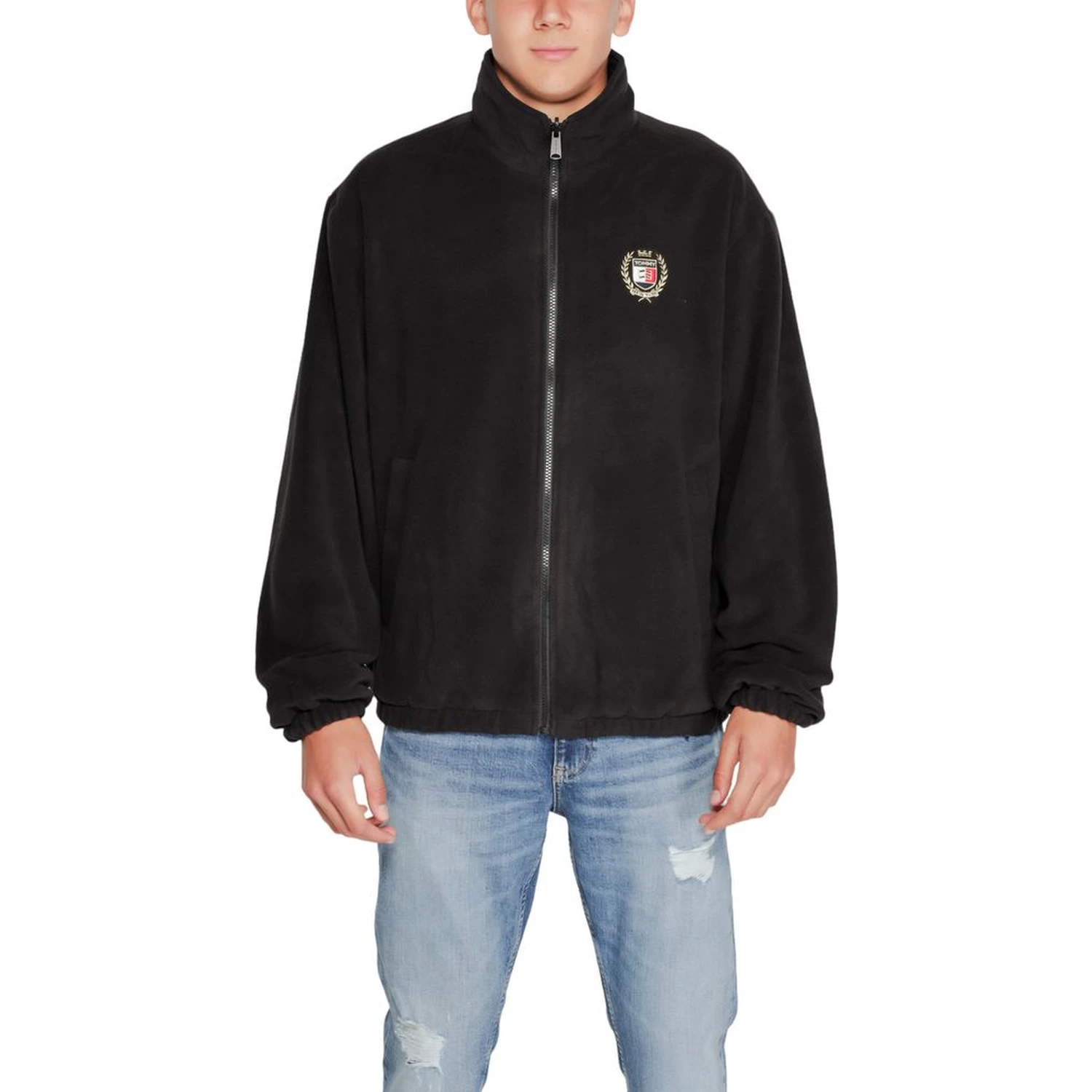 Black Recycled Polyester Shell Jacket