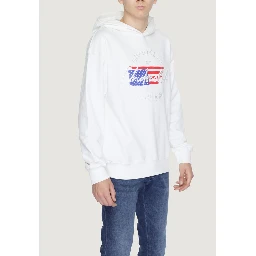 White Cotton Hoodie