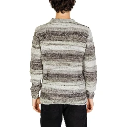 Gray Polyacrylic Sweatshirt