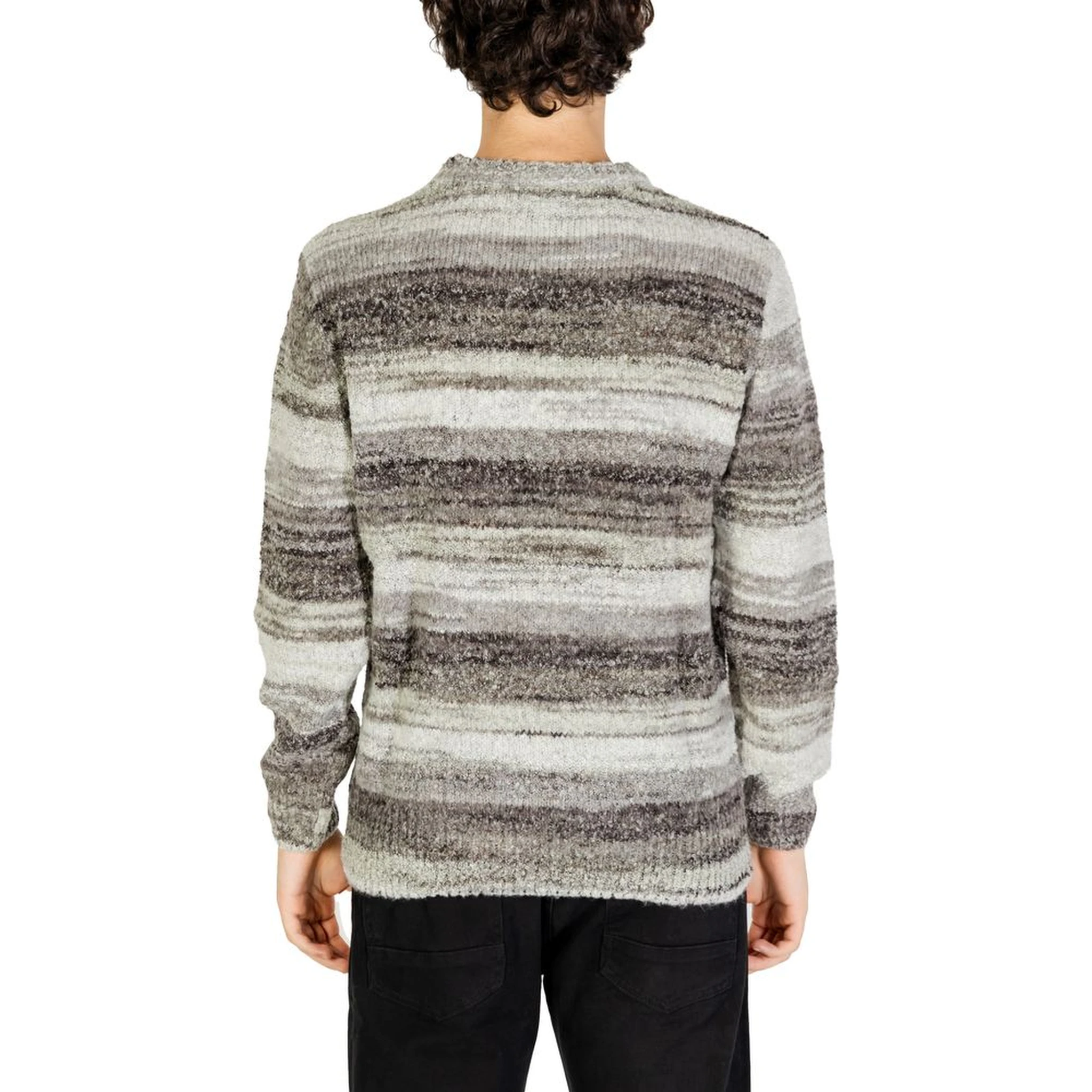 Gray Polyacrylic Sweatshirt