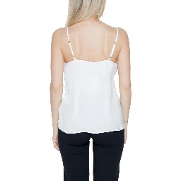 White Polyester Tank Tops