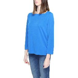 Blue Modal Long Sleeve T-Shirt