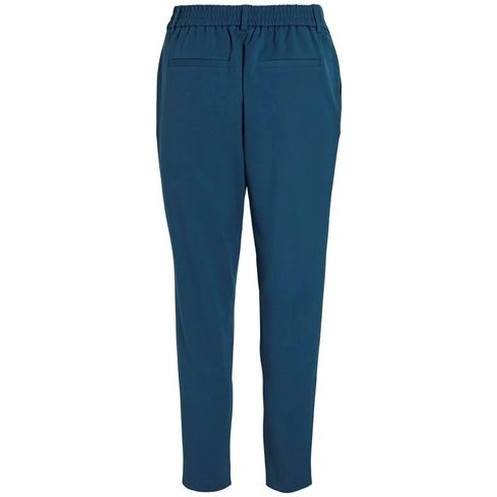 Blue Polyester Pants