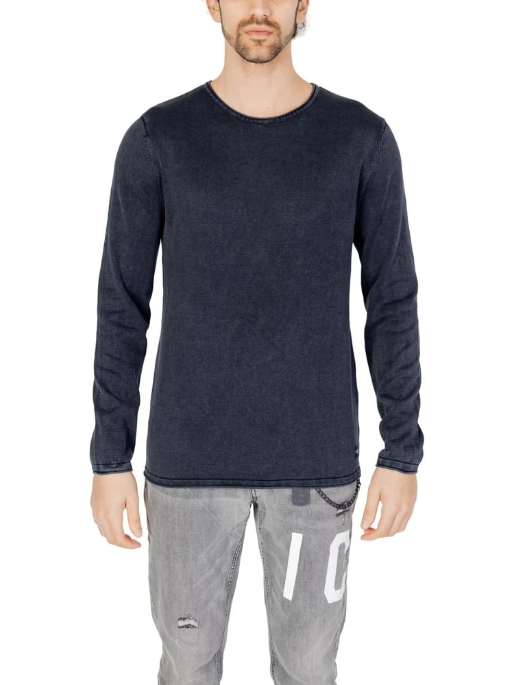 Blue Cotton Sweatshirt
