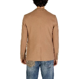 Beige Cotton Blazer