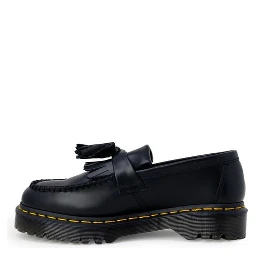 Black Leather Lace-Up Boots