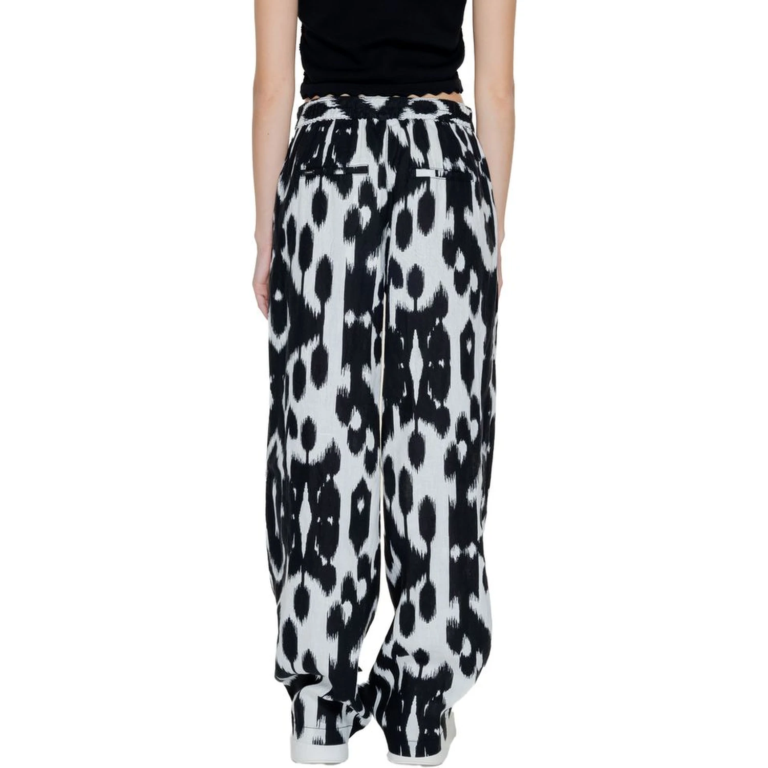 Black Linen Pant