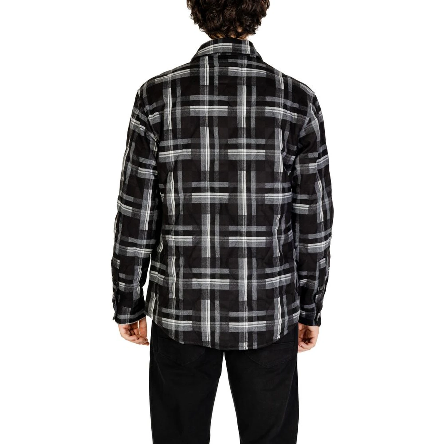 Black Polyester Coat