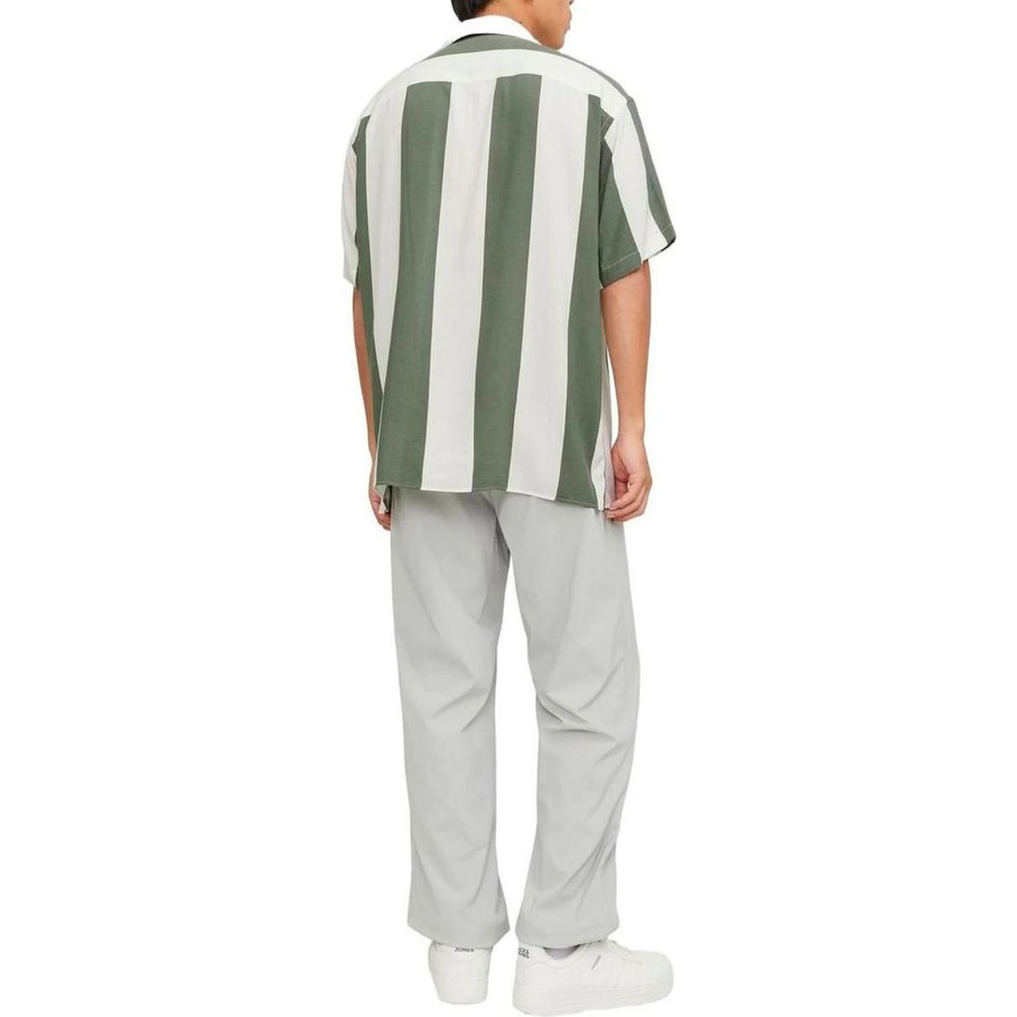 Green Viscose Shortsleeve Shirt