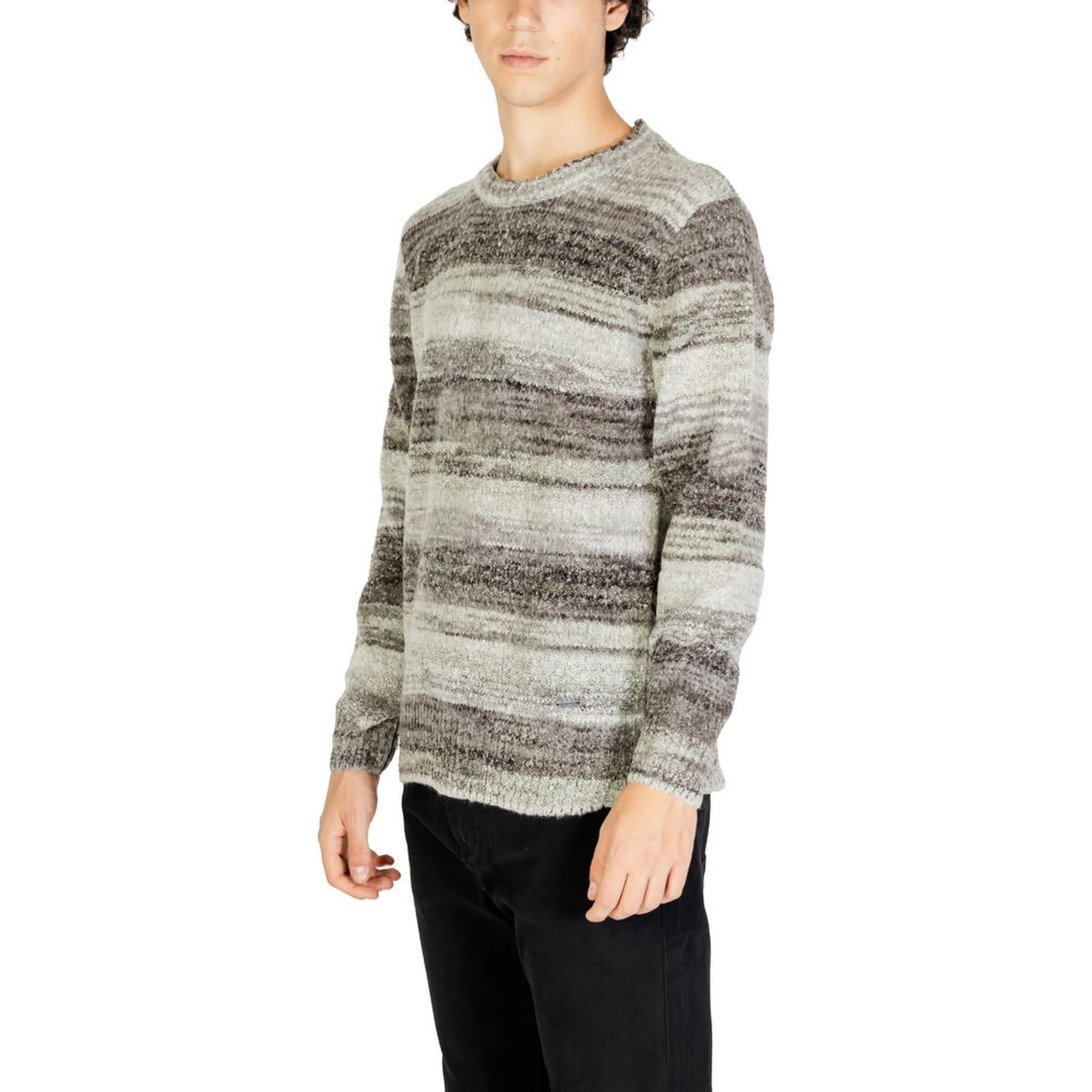 Gray Polyacrylic Sweatshirt