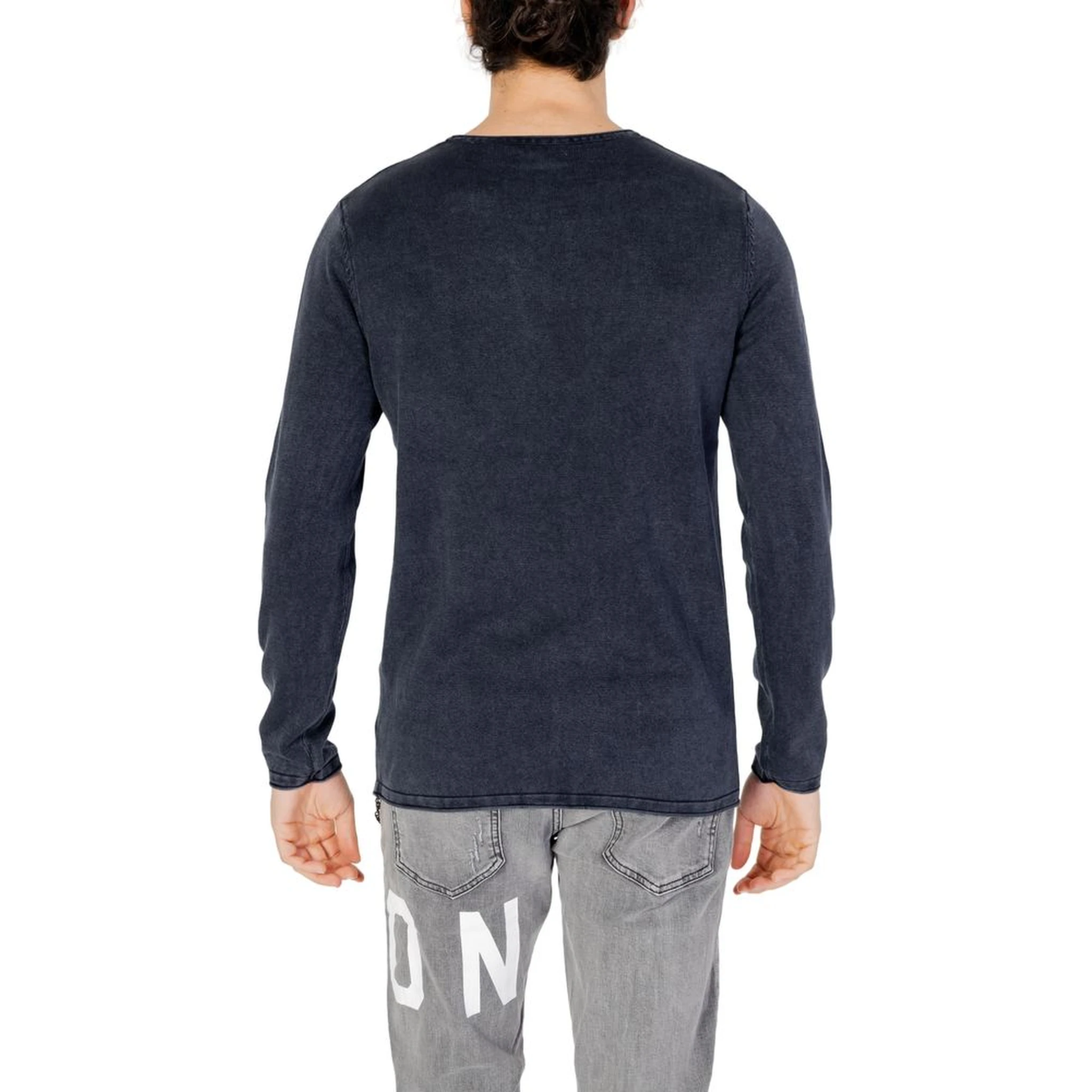 Blue Cotton Sweatshirt