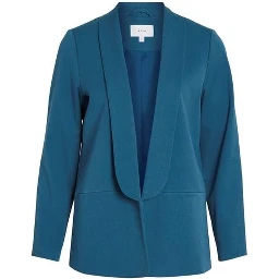 Blue Polyester Blazer