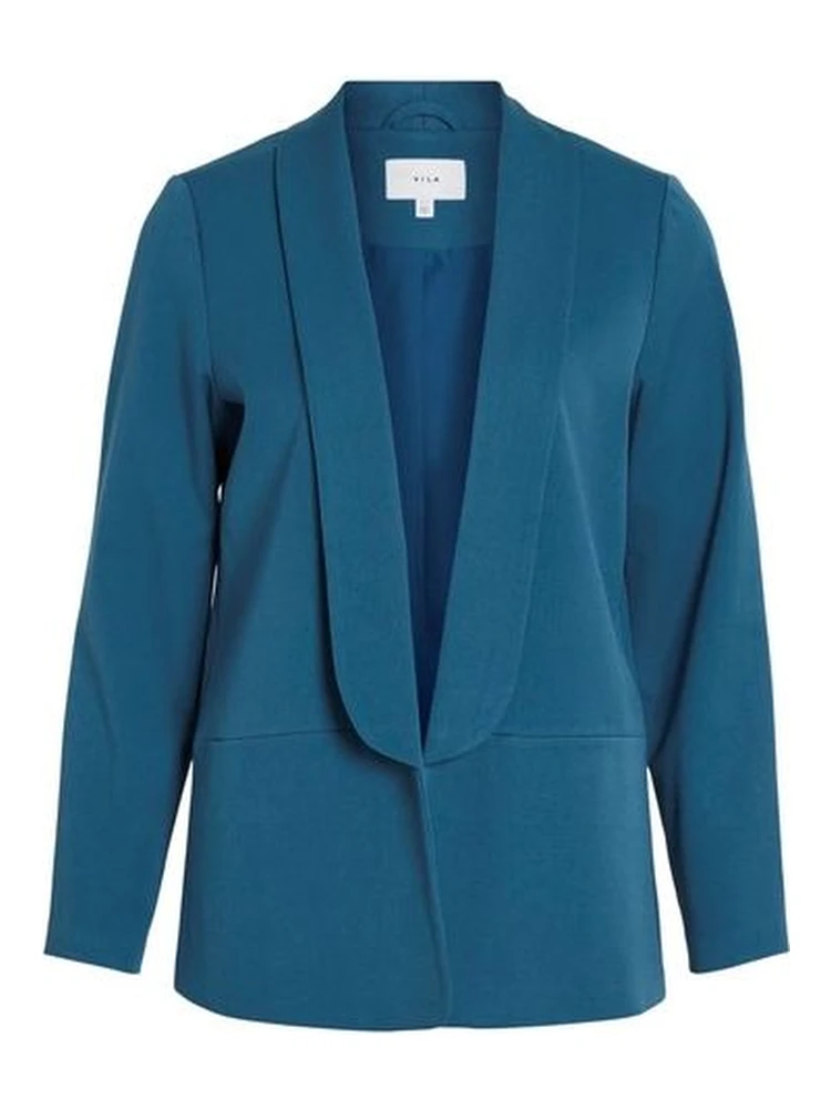 Blue Polyester Blazer