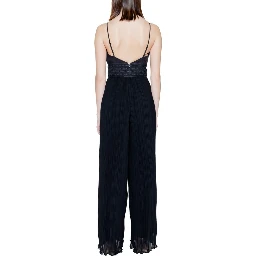 Black Polyester Jumpsuit