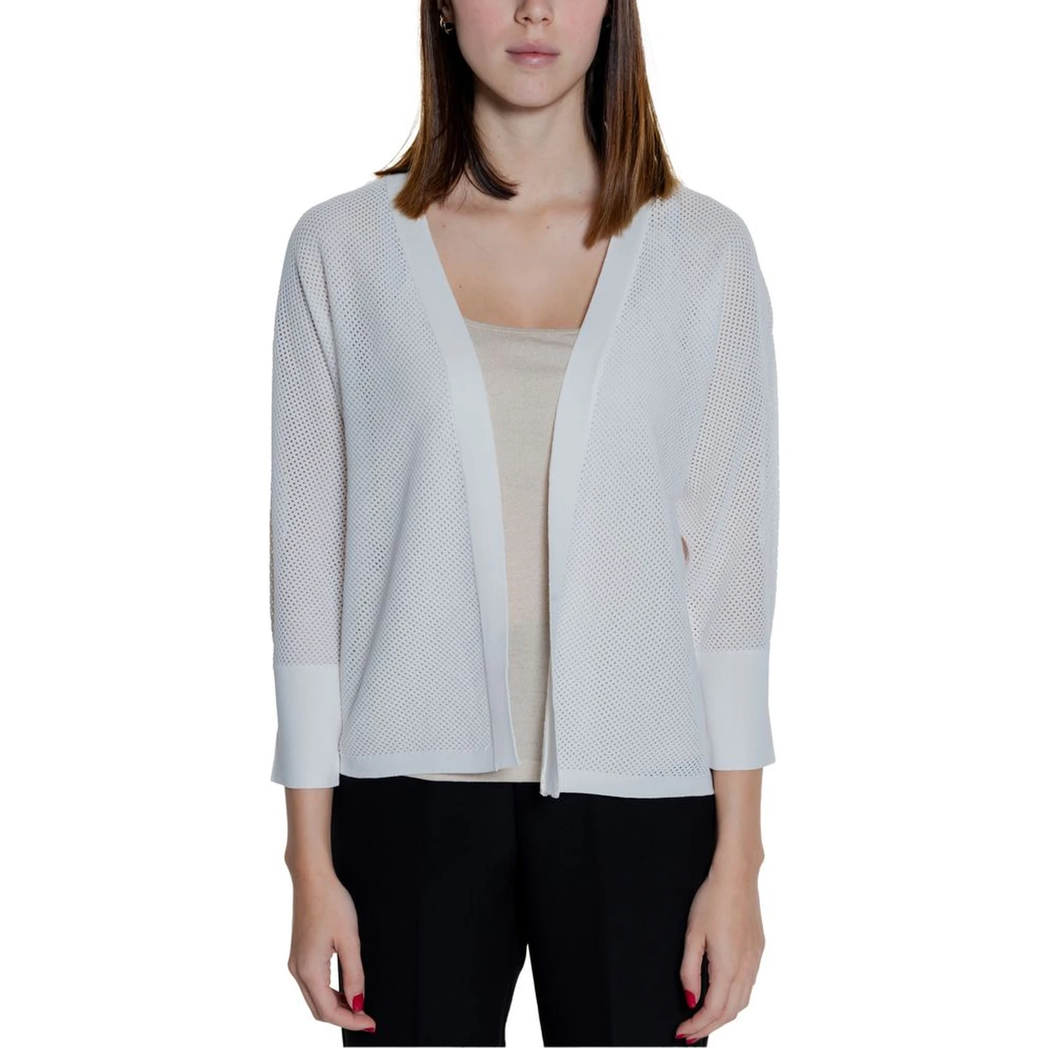 White Viscose Cardigan