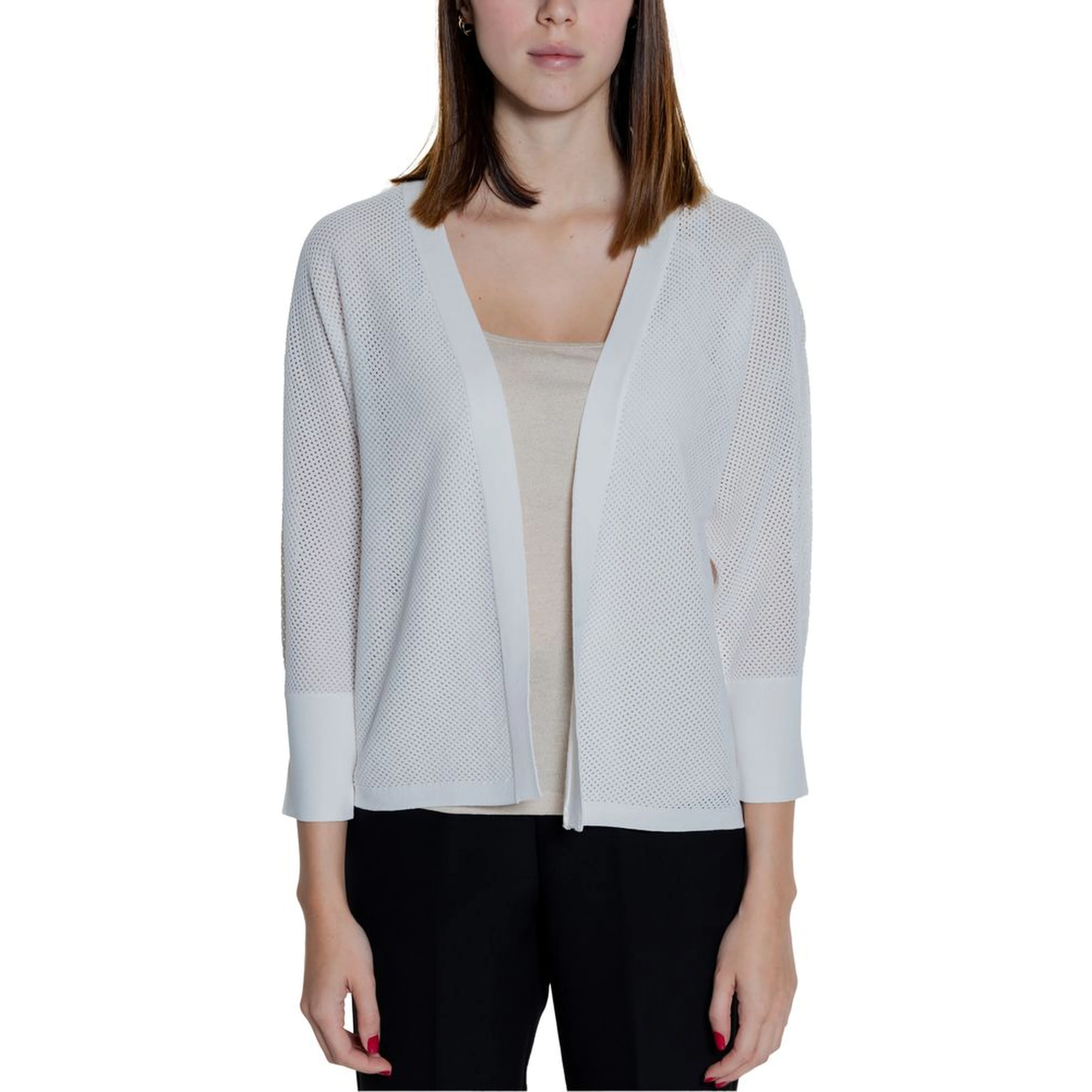 White Viscose Cardigan
