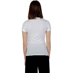 تي شيرت قطني أبيض