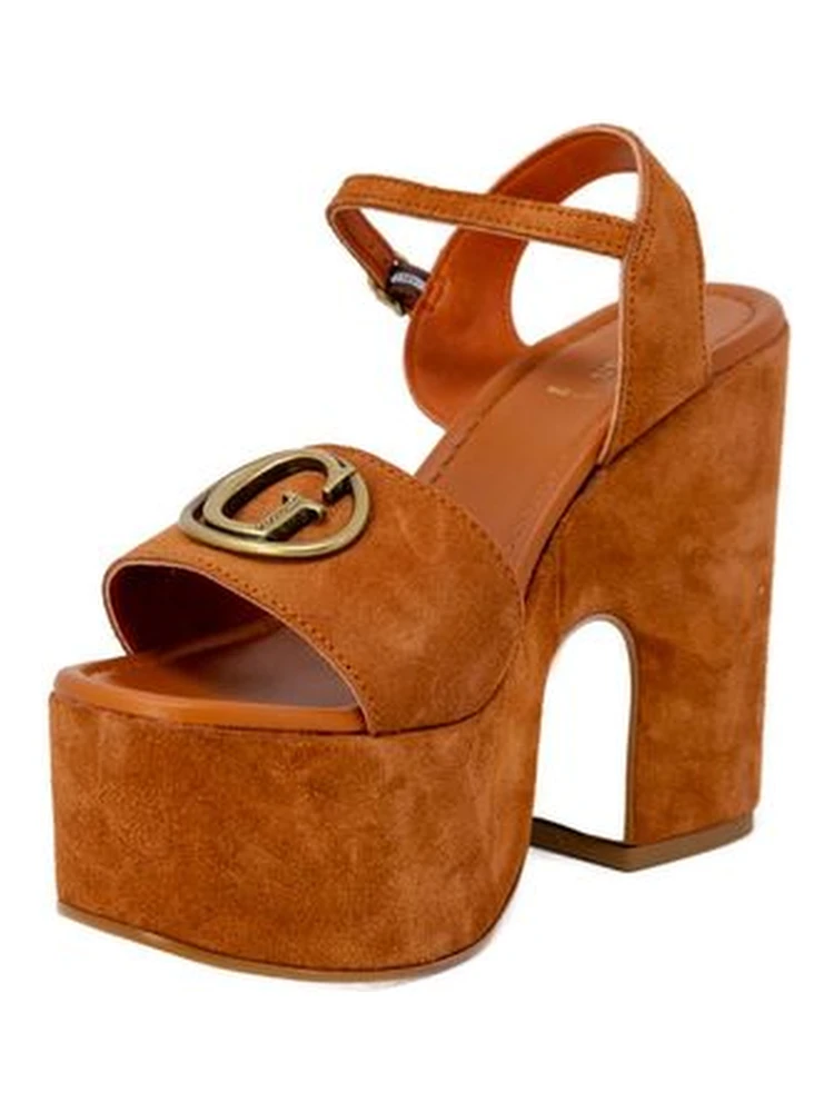 Brown Suede Leather High Heel Pumps alternative