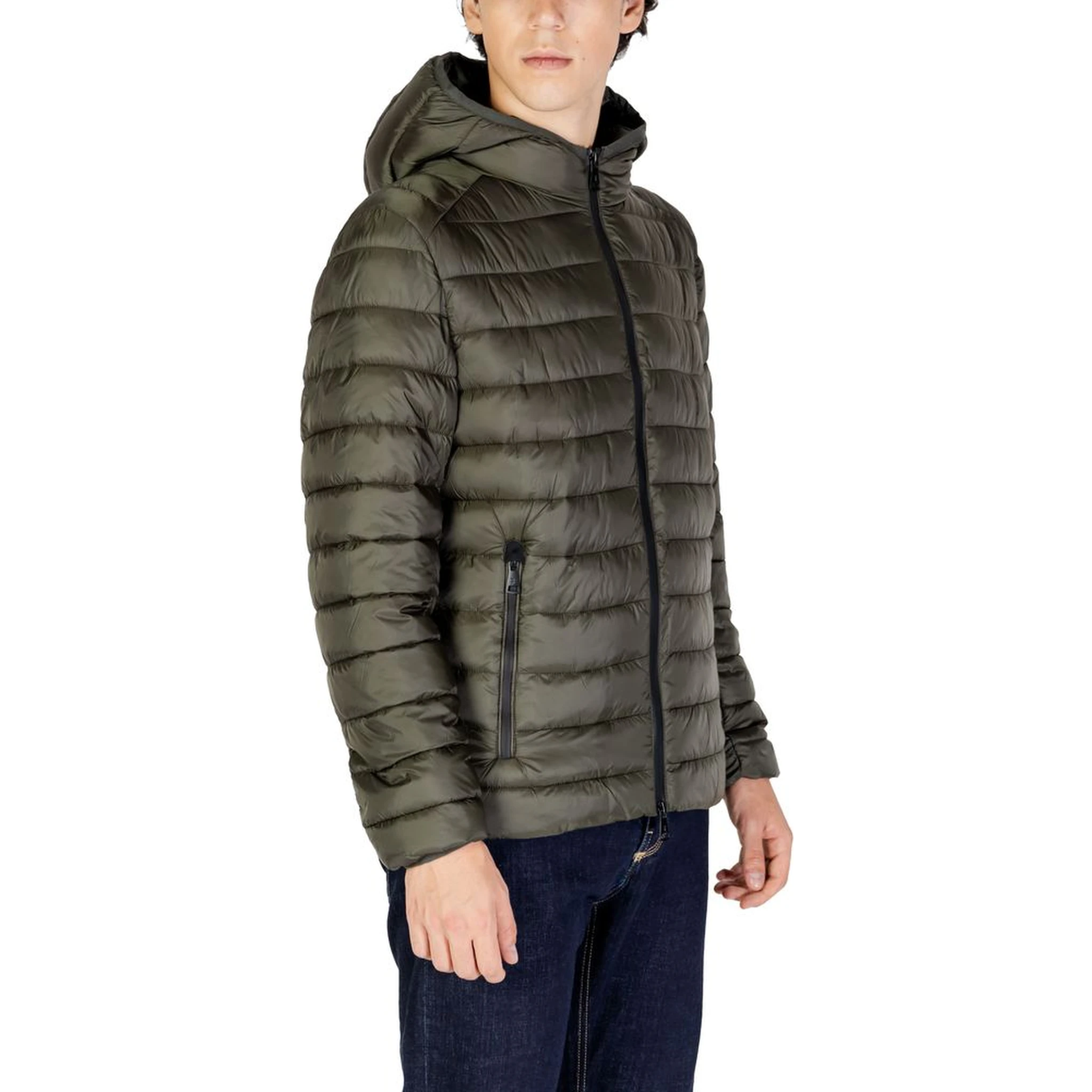 Green Polyamide Coat