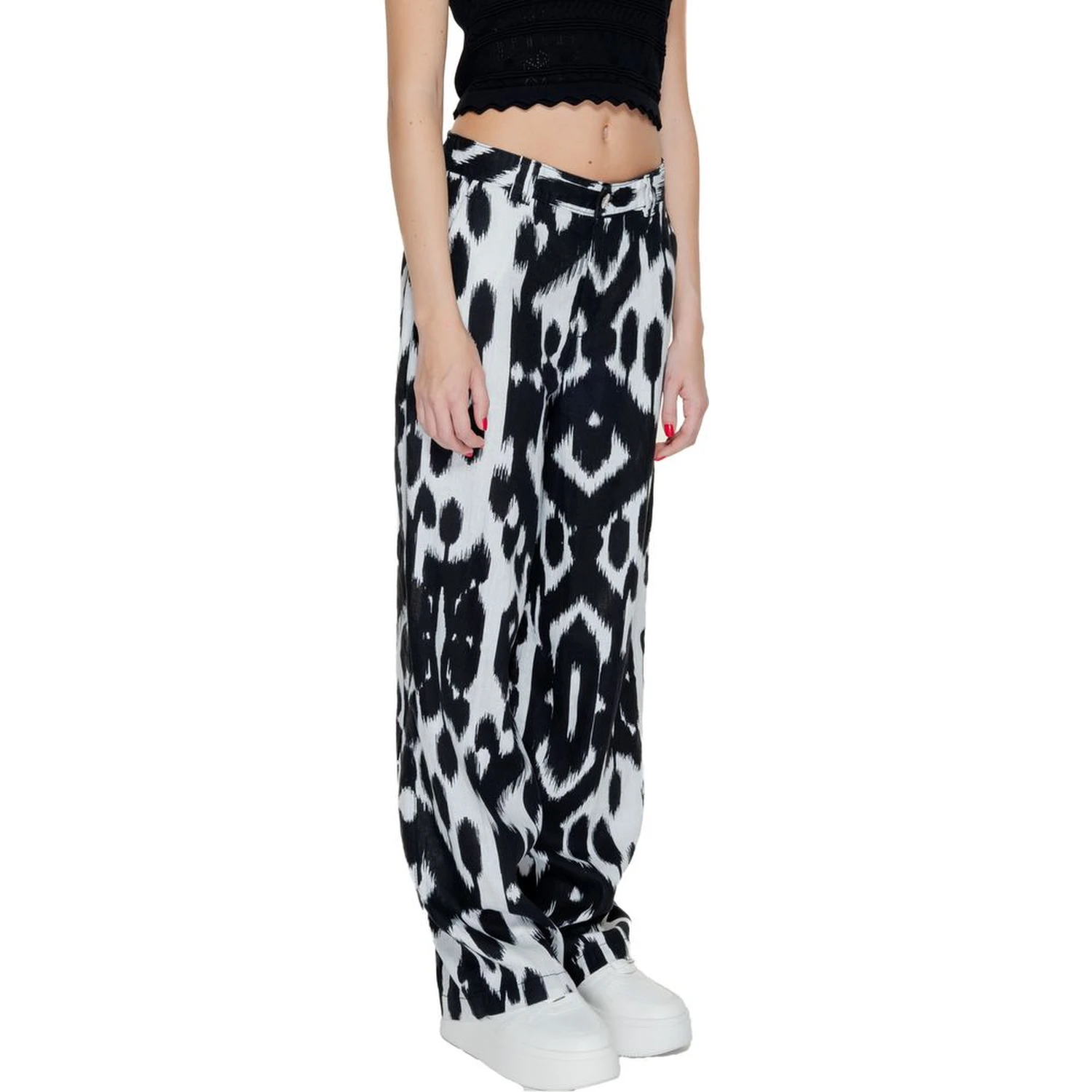 Black Linen Pant