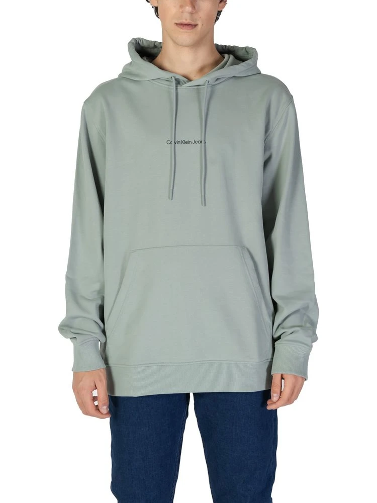 Green Cotton Hoodie