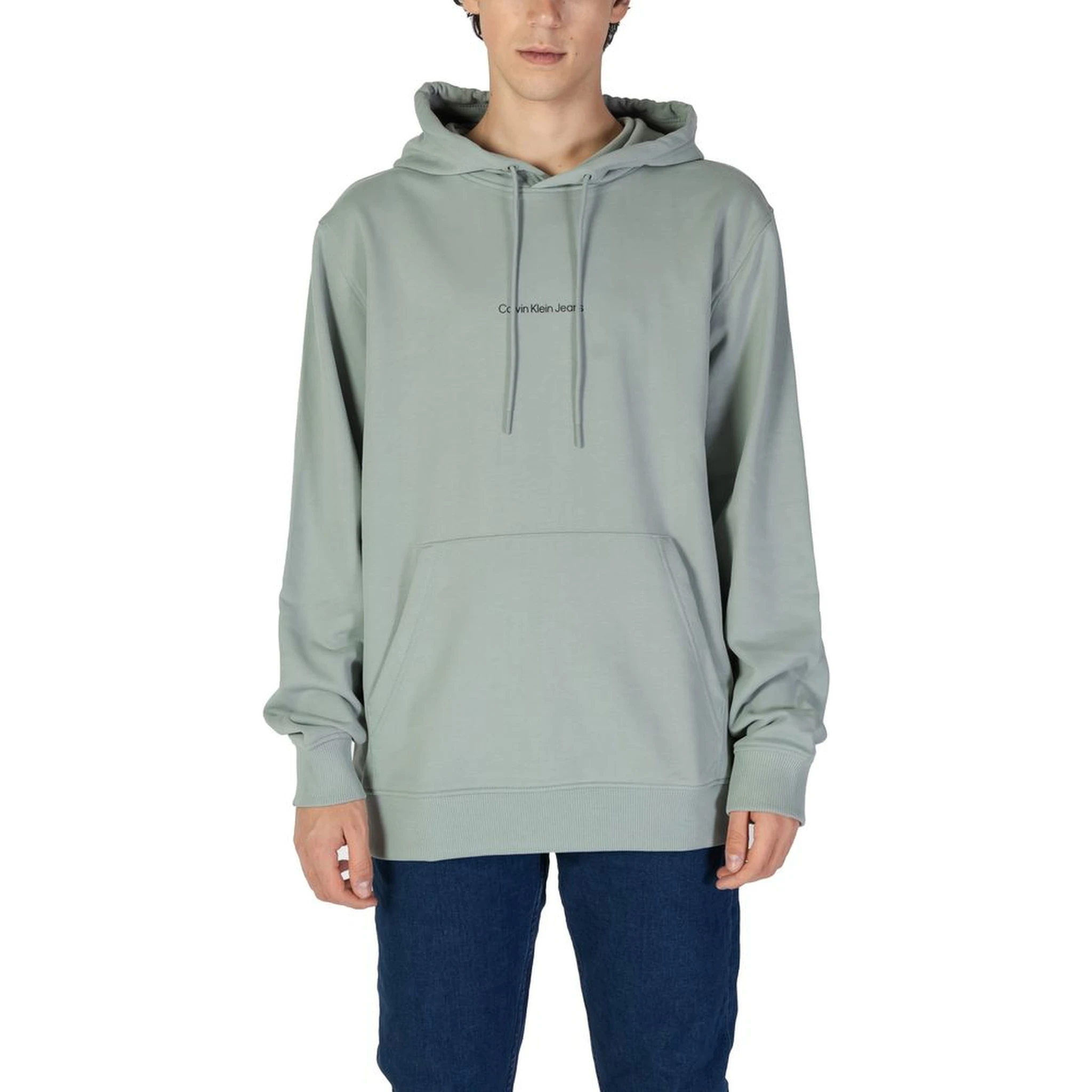 Green Cotton Hoodie