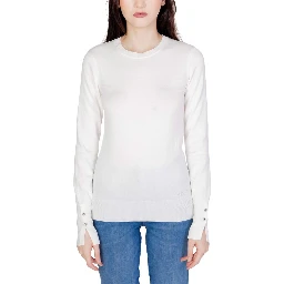 White Cotton Sweatshirt