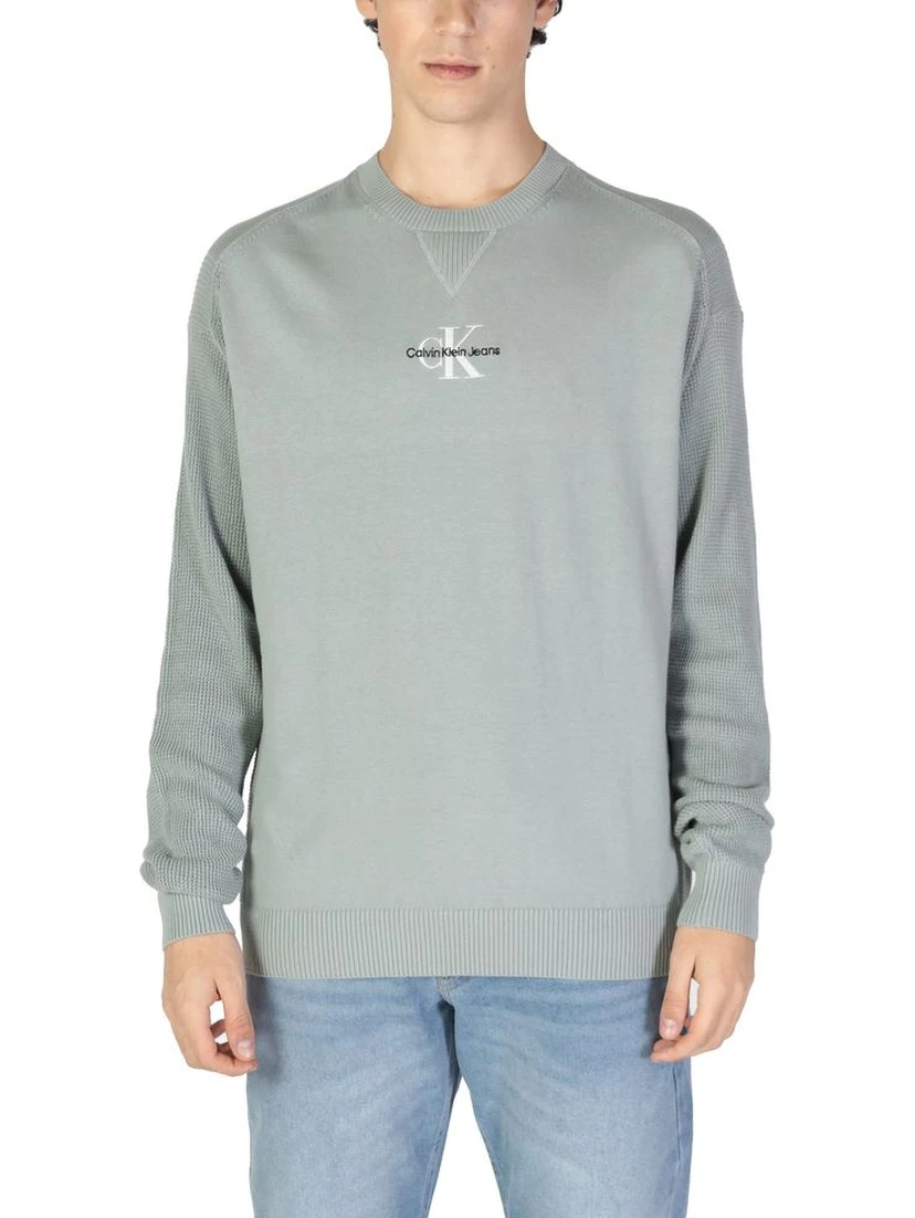 Green Cotton Sweatshirt